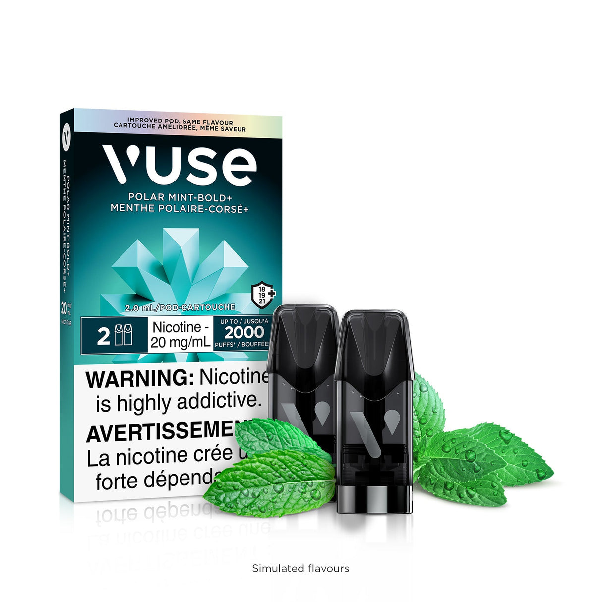 Vuse Pods - Bold + Polar Mint (PROV)