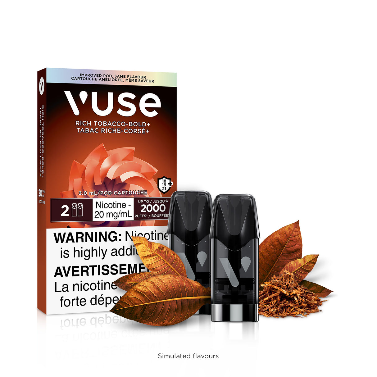 Vuse Pods - Bold + Rich Tobacco