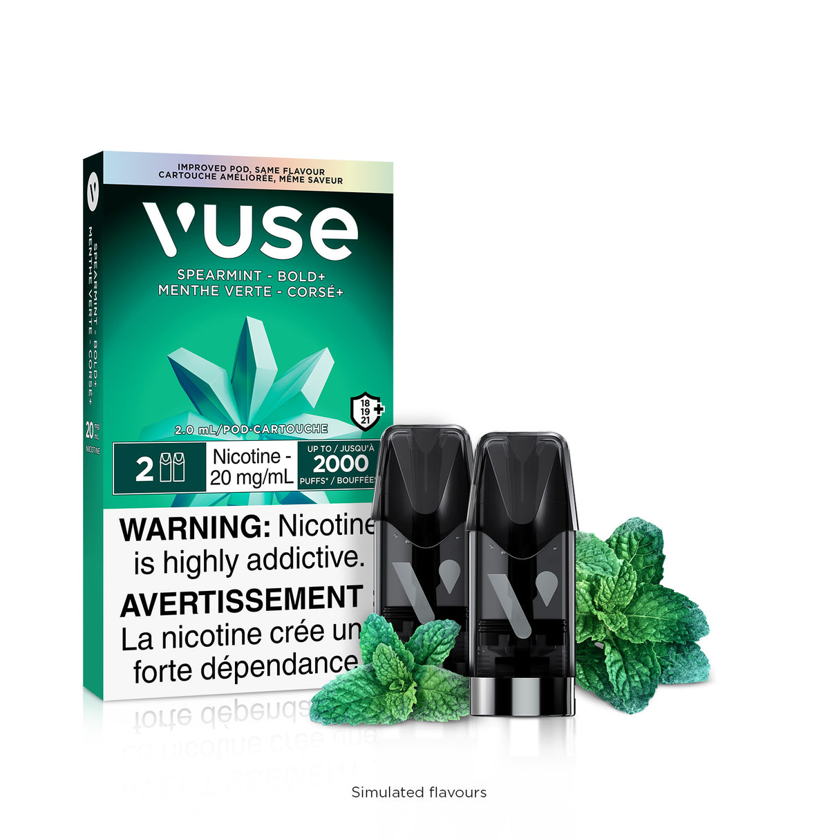 Vuse Pods - Bold + Spearmint
