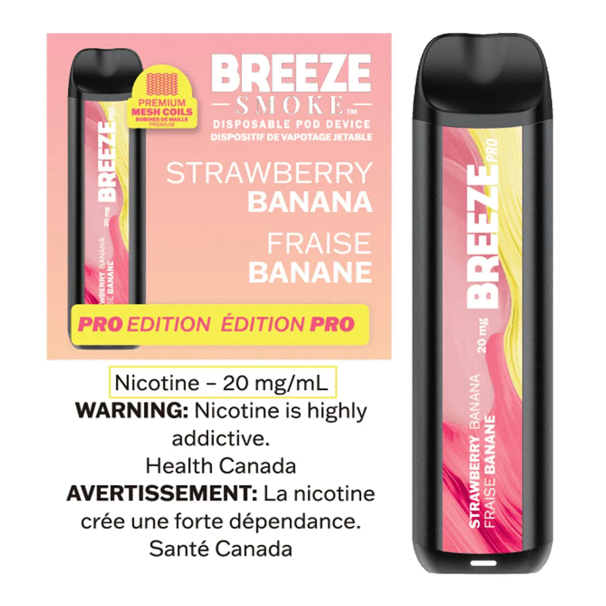 Breeze Pro - Strawberry Banana