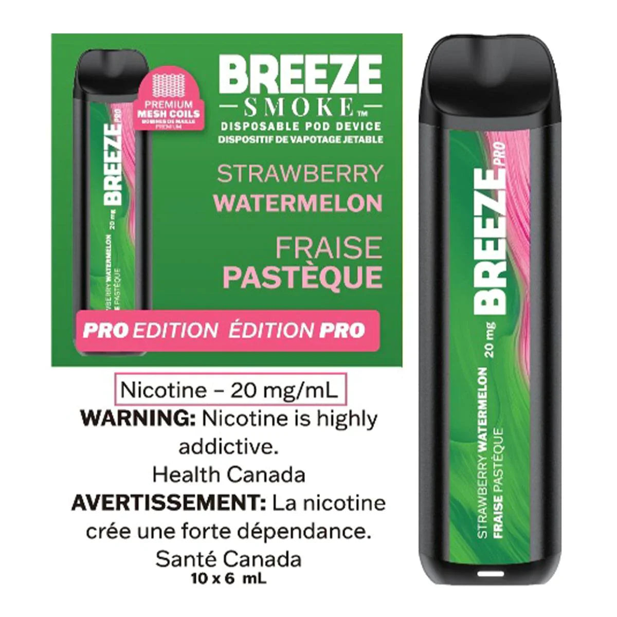 Breeze Pro - Fraise Pastèque (PROV)