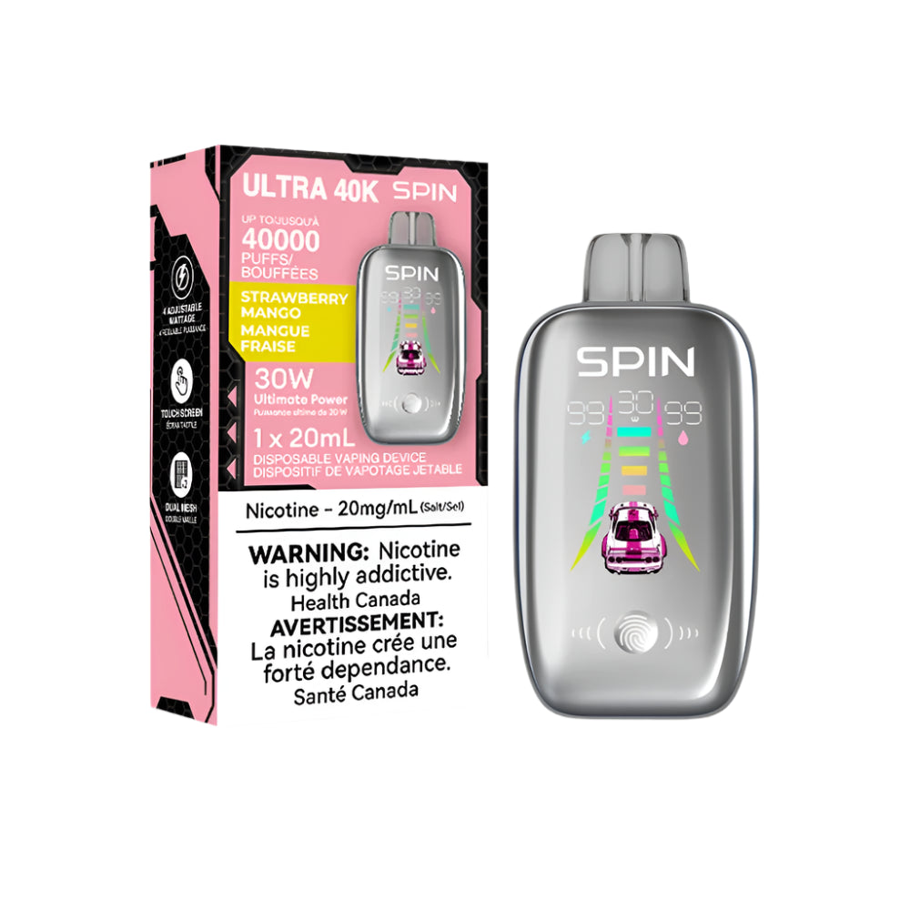 Spin Ultra 40k - Strawberry Mango