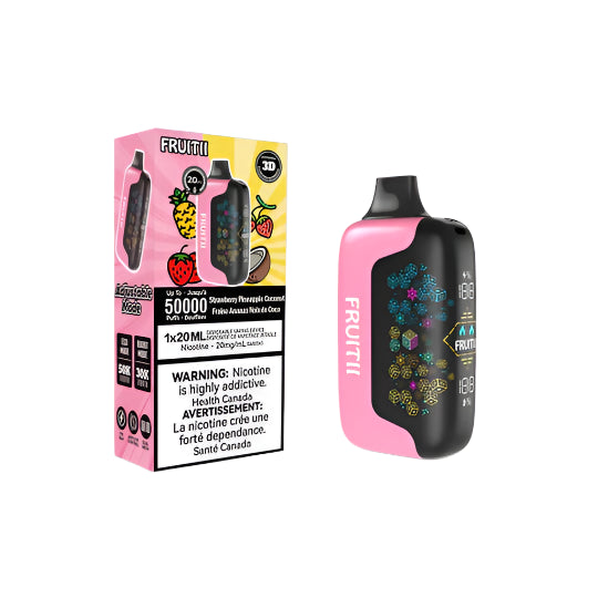 Fruitii 50k - Strawberry Pineapple Coconut