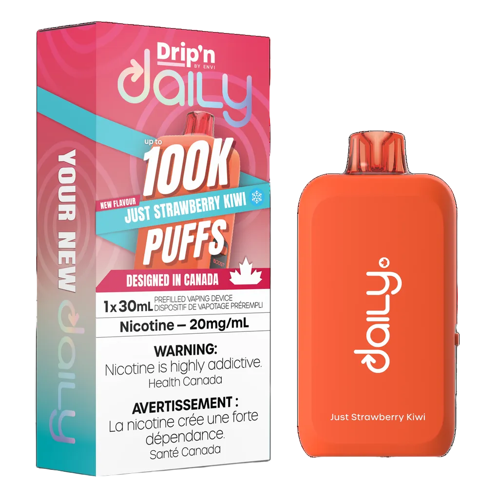 Drip'n Daily 100k - Just Strawberry Kiwi