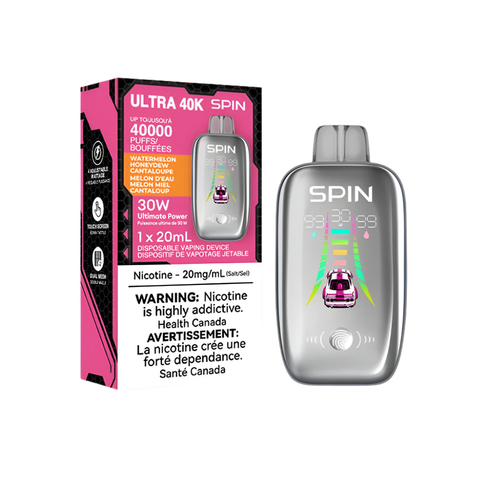 Spin Ultra 40k - Watermelon Honeydew Cantaloupe