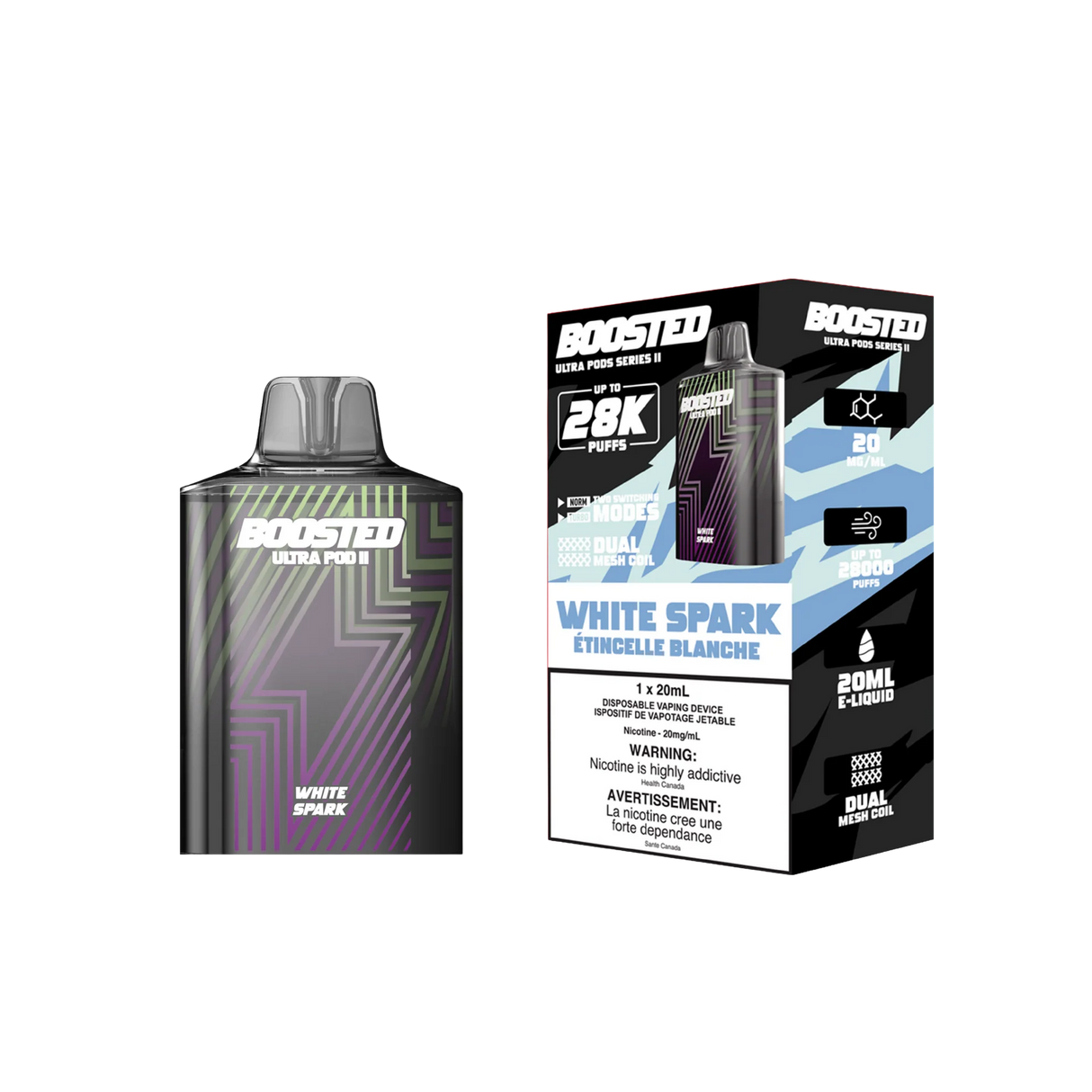 Boosted Ultra Series II - White Spark (PROV)