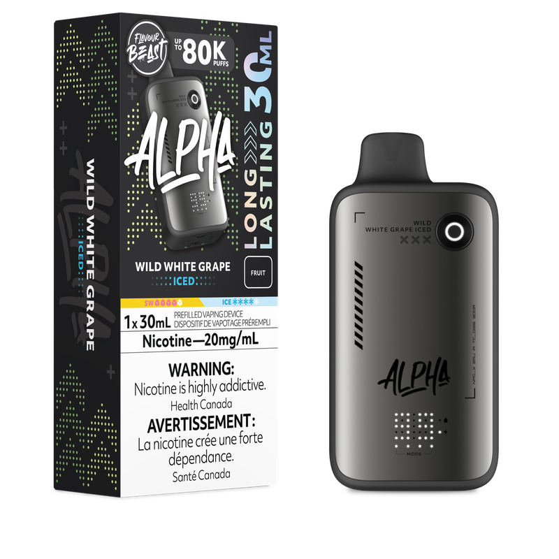 Flavour Beast ALPHA 80k - Wild White Grape Iced (PROV)