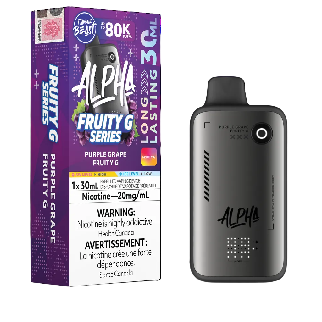 Flavour Beast ALPHA 80k - Purple Grape Fruity G