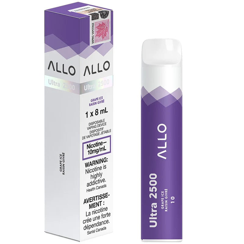 Allo Ultra 2500 Disposable - Grape Ice