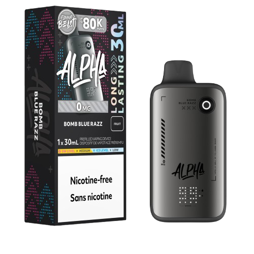Flavour Beast ALPHA 80k - Bomb Blue Razz (PROV)