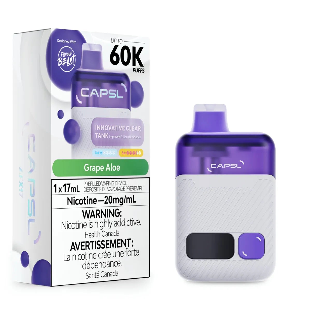 CAPSL AFX17 60k - Grape Aloe