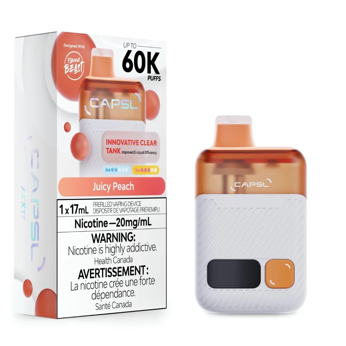 CAPSL AFX17 60k - Juicy Peach