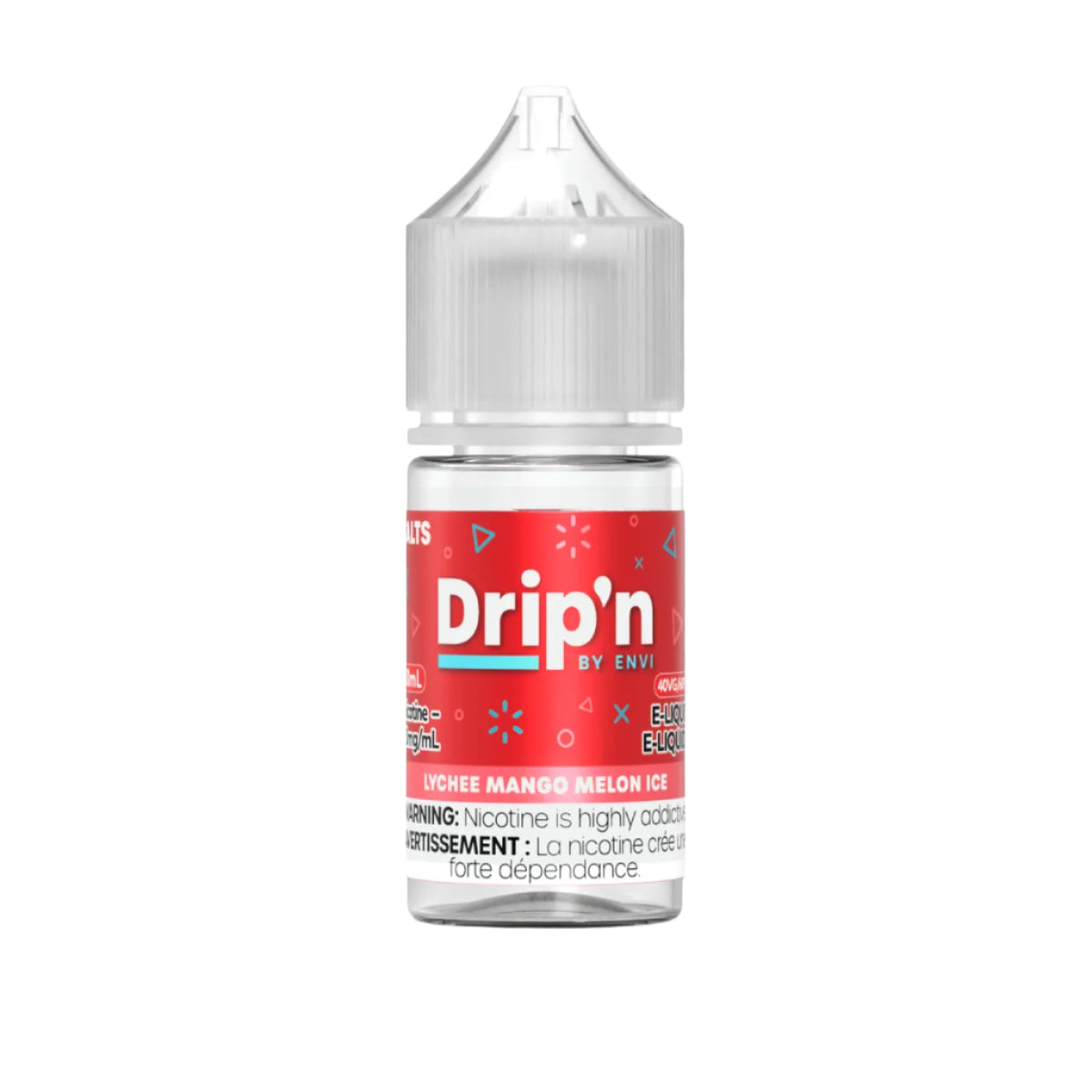 Drip'n by Envi - Lychee Mango Melon Ice 30 ml Salt
