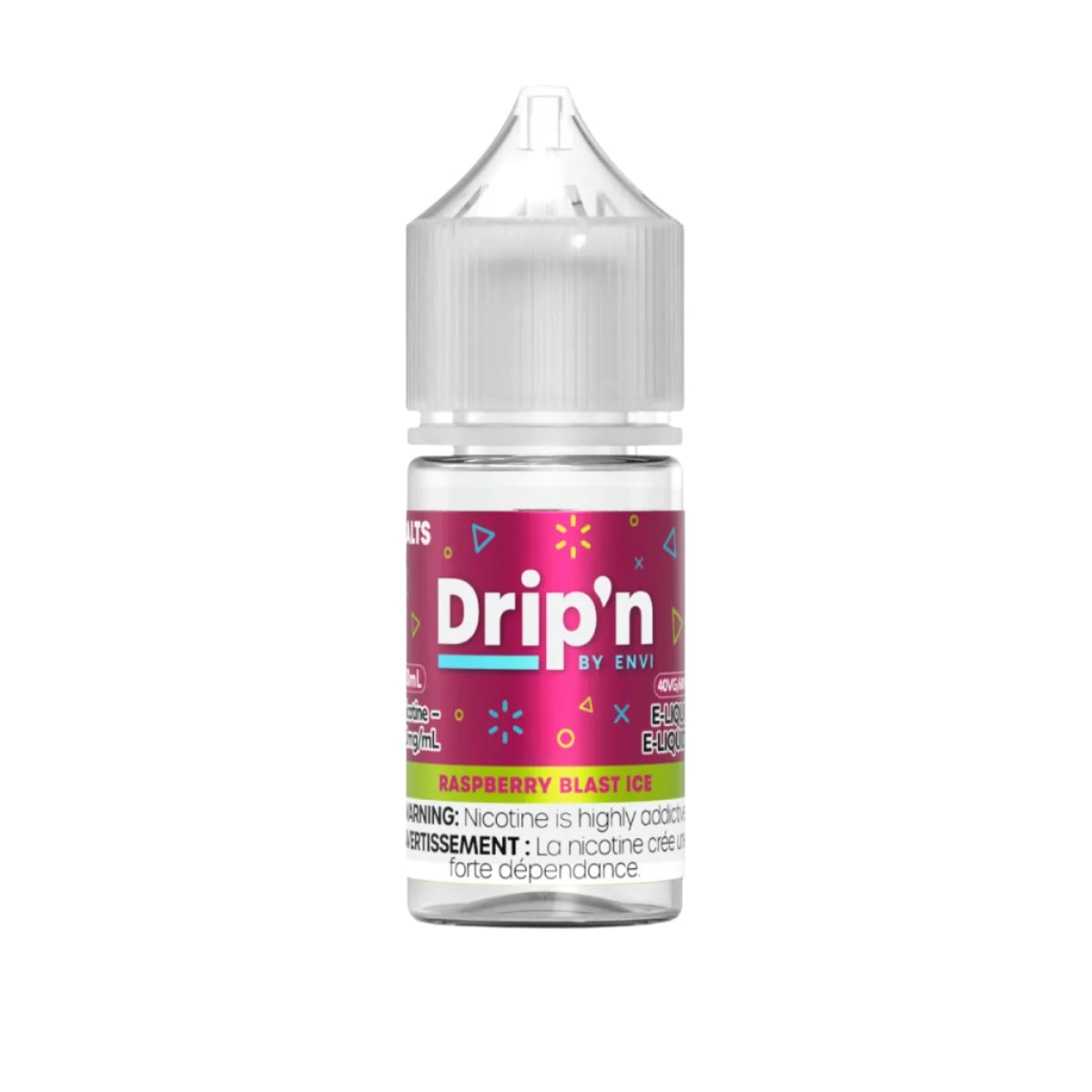 Drip'n by Envi - Raspberry Blast Ice 30 ml Salt