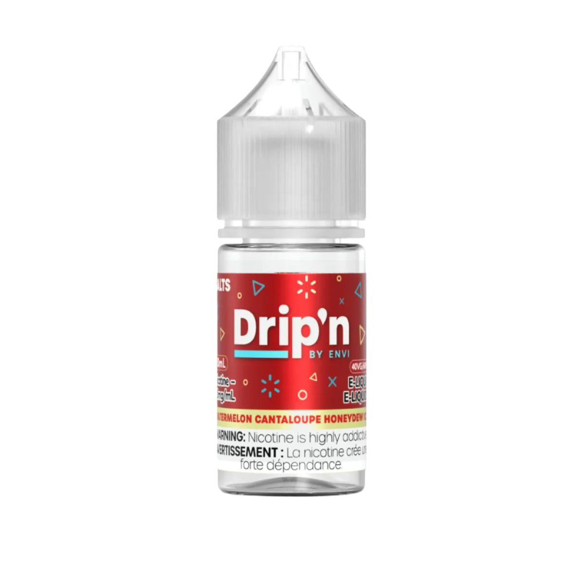 Drip'n by Envi - Watermelon Cantaloupe Honeydew Ice 30 ml Salt