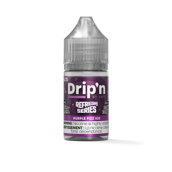 Drip'n by Envi - Refresh Series - Purple Fizz Iced 30 ml Salt