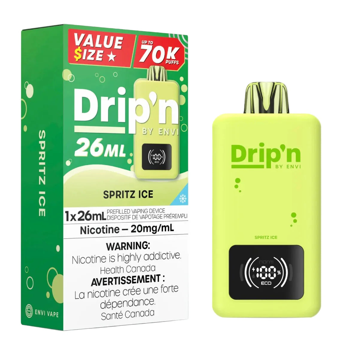 Drip'n 26ML 70k - Spritz Ice (PROV)