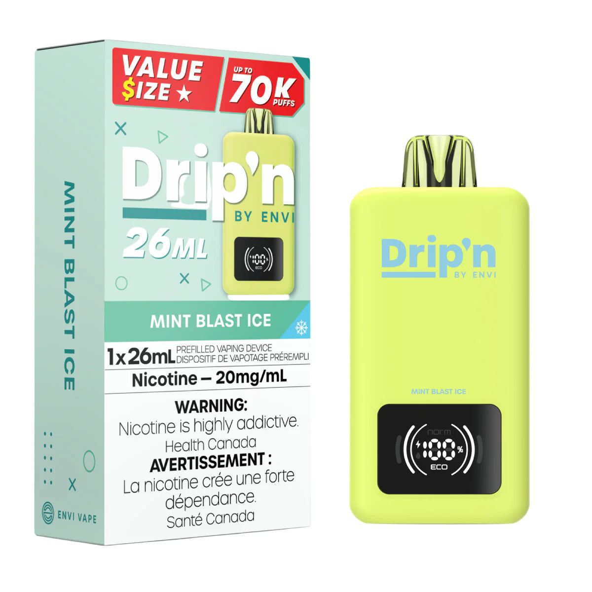Drip'n 26ML 70k - Mint Blast Ice (PROV)