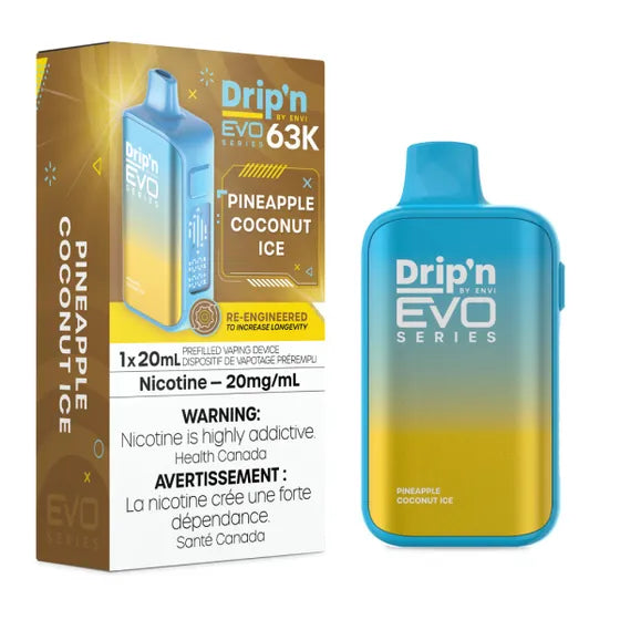 Drip'n Evo 63k - Pineapple Coconut Ice (PROV)