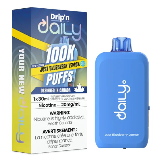 Drip'n Daily 100k - Just Blueberry Lemon (PROV)