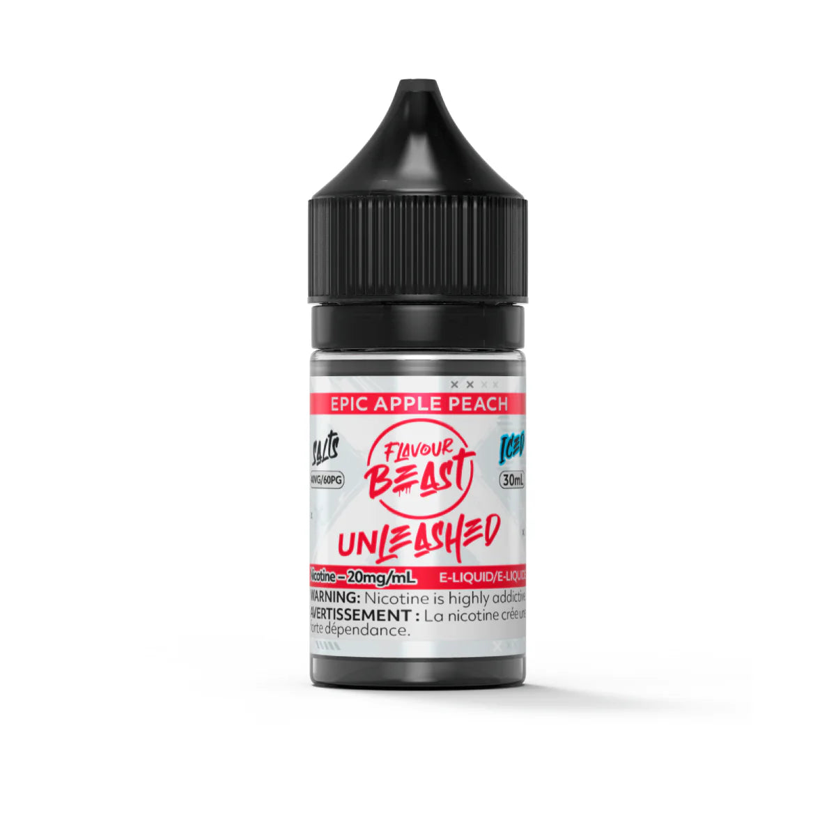 Flavour Beast - Unleashed - Epic Pomme Pêche Glacée 30 ml Sel (PROV)