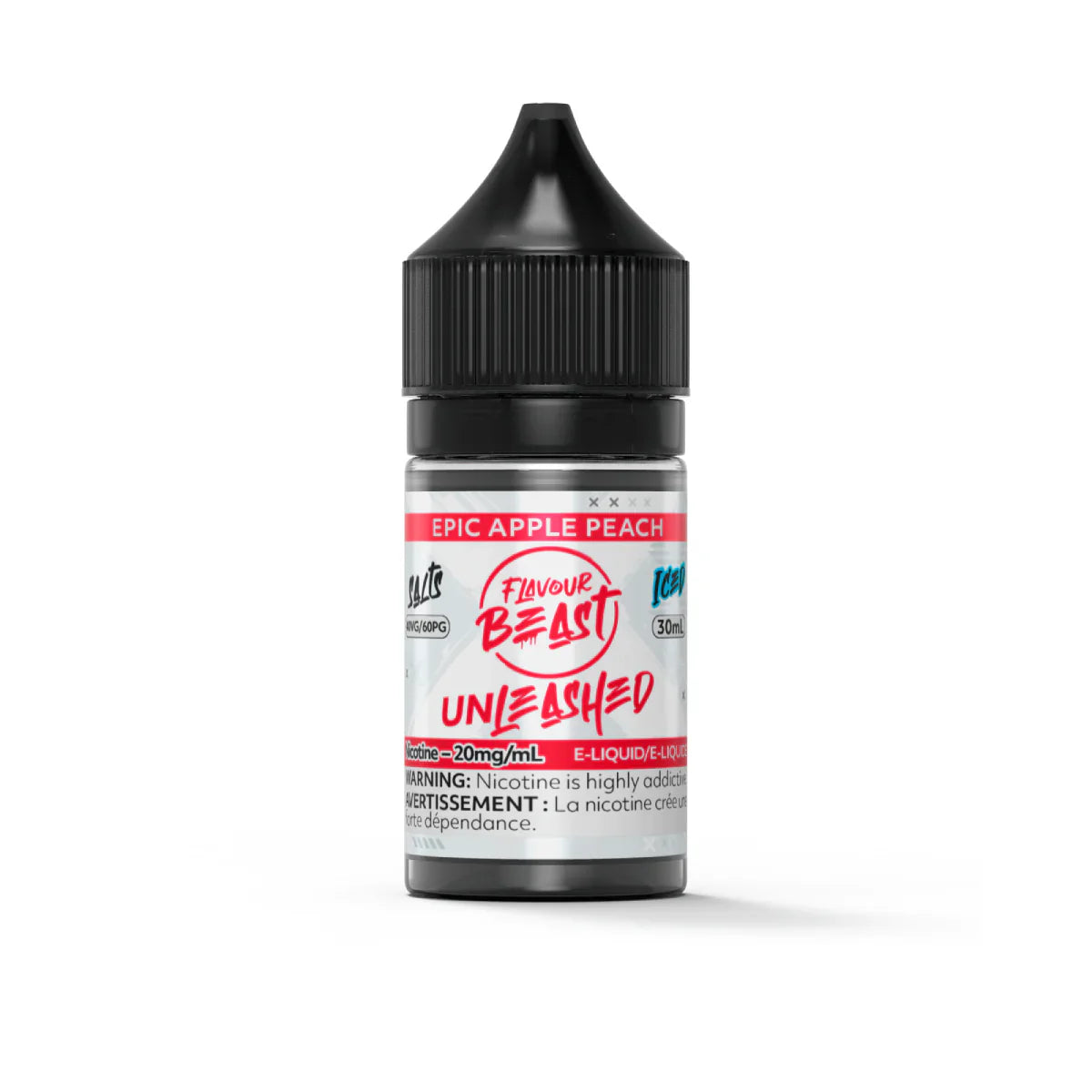 Flavour Beast - Unleashed - Epic Pomme Pêche Glacée 30 ml Sel (PROV)