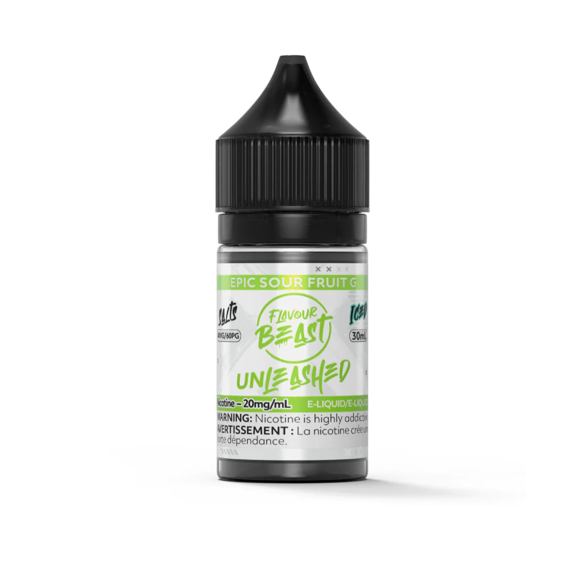 Flavour Beast - Unleashed - Epic Sour Fruit G Glacé 30 ml Sel (PROV)