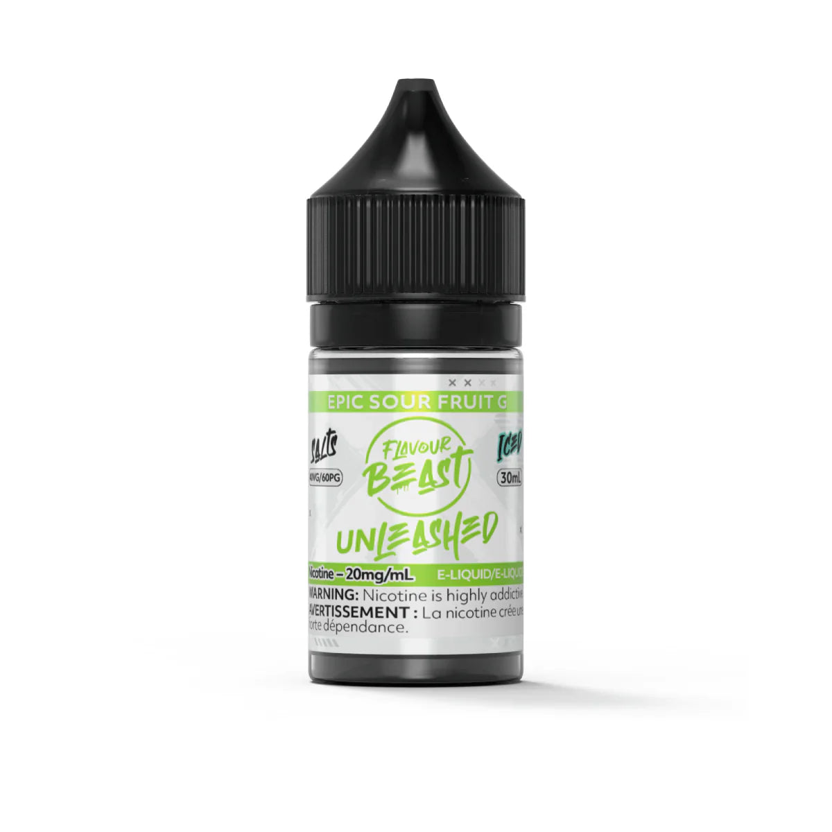 Flavour Beast - Unleashed - Epic Sour Fruit G Glacé 30 ml Sel (PROV)