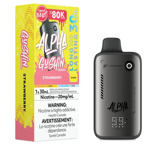 Flavour Beast ALPHA 80k - Gushin Strawberry