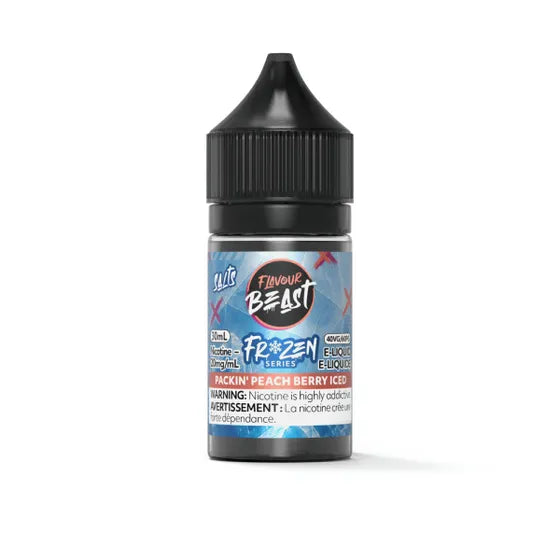 Flavour Beast Frozen Series - Packin' Peach Berry Iced 30 mL Salt