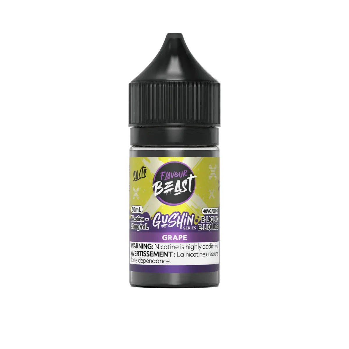 Flavour Beast Gushin Series - Grape 30 ml Salt