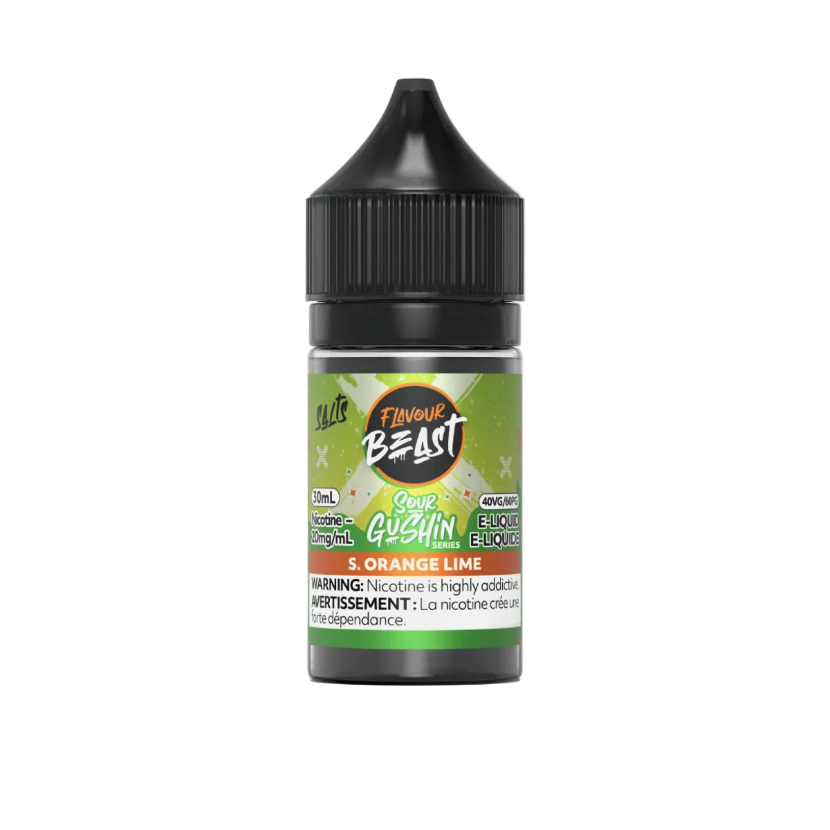 Flavour Beast Gushin Series - Sour Orange Lime 30 ml Sel