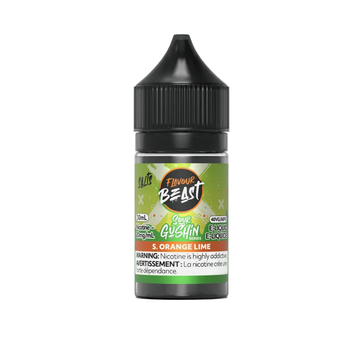 Flavour Beast Gushin Series - Sour Orange Lime 30 ml Salt
