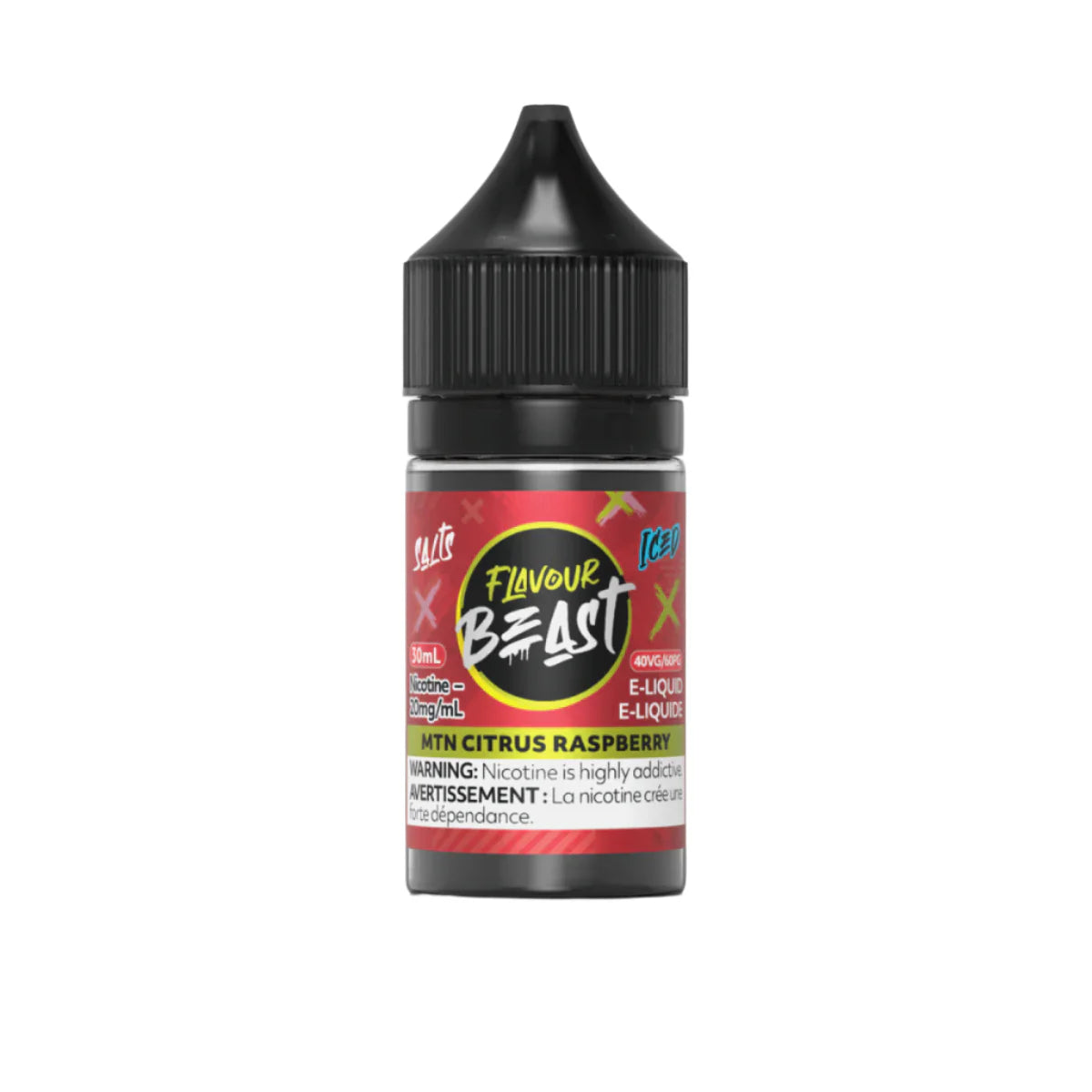 Flavour Beast - MTN Citrus Raspberry Iced 30 ml Salt (PROV)