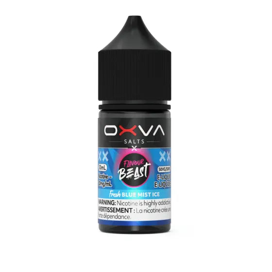Flavour Beast x OXVA - Fresh Blue Mist Ice 30 mL Salt