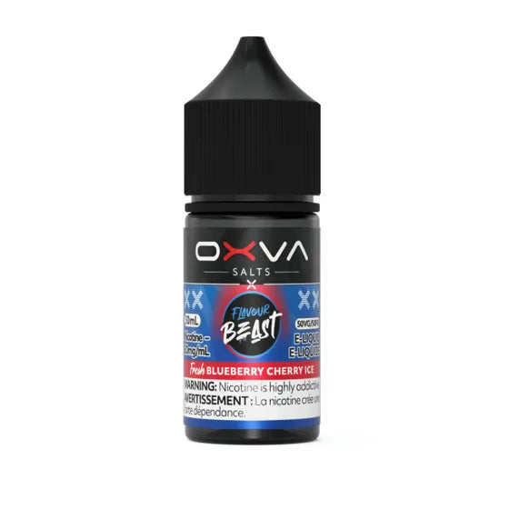 Flavour Beast x OXVA - Fresh Blueberry Cherry Ice 30 mL Salt