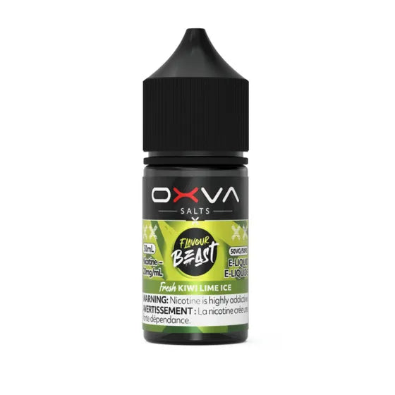 Flavour Beast x OXVA - Fresh Kiwi Lime Ice 30 mL Salt (PROV)