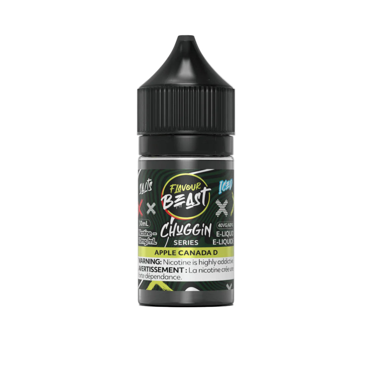 Flavour Beast Chuggin Series - Apple Canada D Iced 30 ml Salt (PROV)