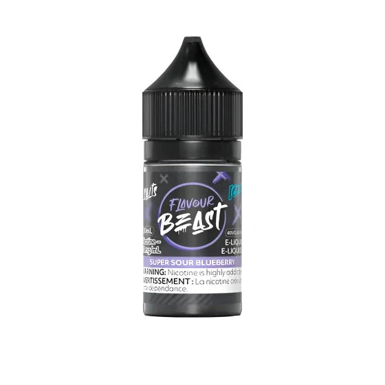 Flavour Beast - Super Sour Blueberry Iced 30ml Salt (PROV)