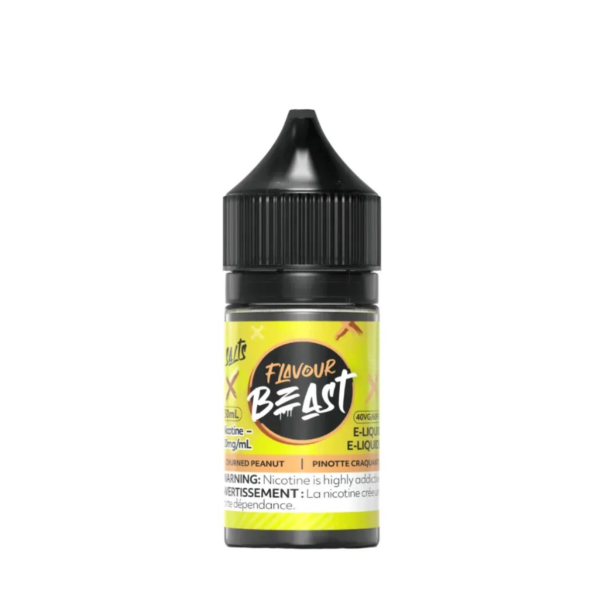 Flavour Beast - Cacahuètes barattées 30 ml Sel (PROV)