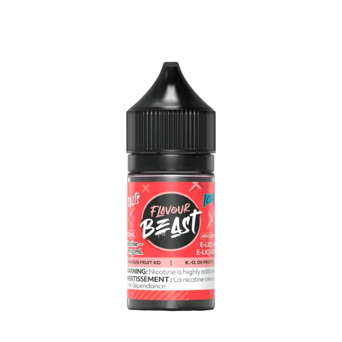 Flavour Beast - Famous Fruit KO Iced 30ml Salt (PROV)