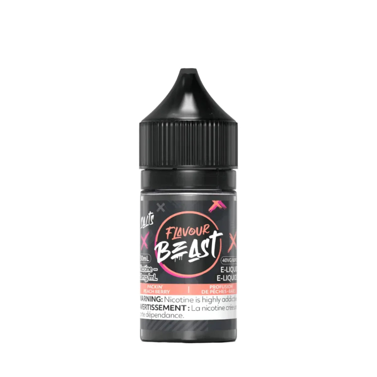 Flavour Beast - Packin' Peach Berry 30ml Salt (PROV)