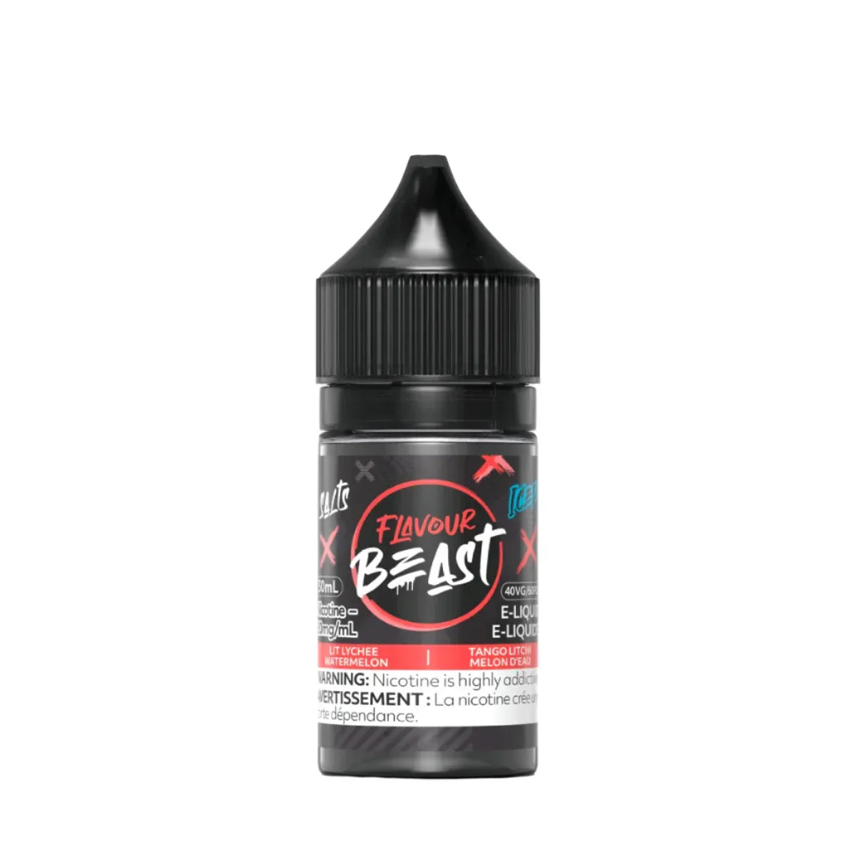 Flavour Beast - Lit Lychee Watermelon Iced 30ml Salt (PROV)