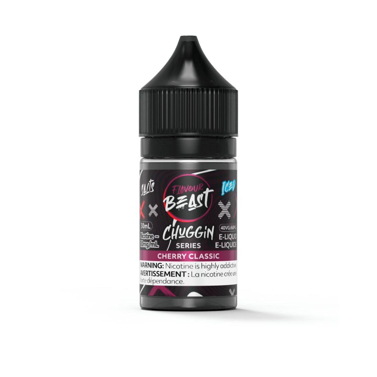 Flavour Beast Chuggin Series - Cherry Classic Iced 30 ml Salt