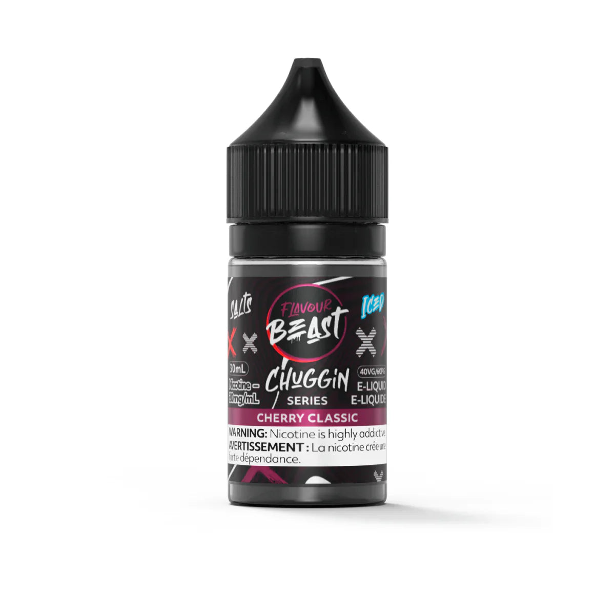 Flavour Beast - Chuggin' Cherry Classic Iced 30 ml Sel (PROV)