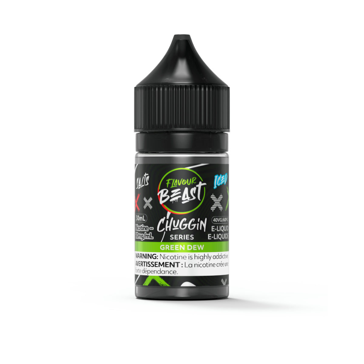 Flavour Beast Chuggin Series - Green Dew Iced 30 ml Salt