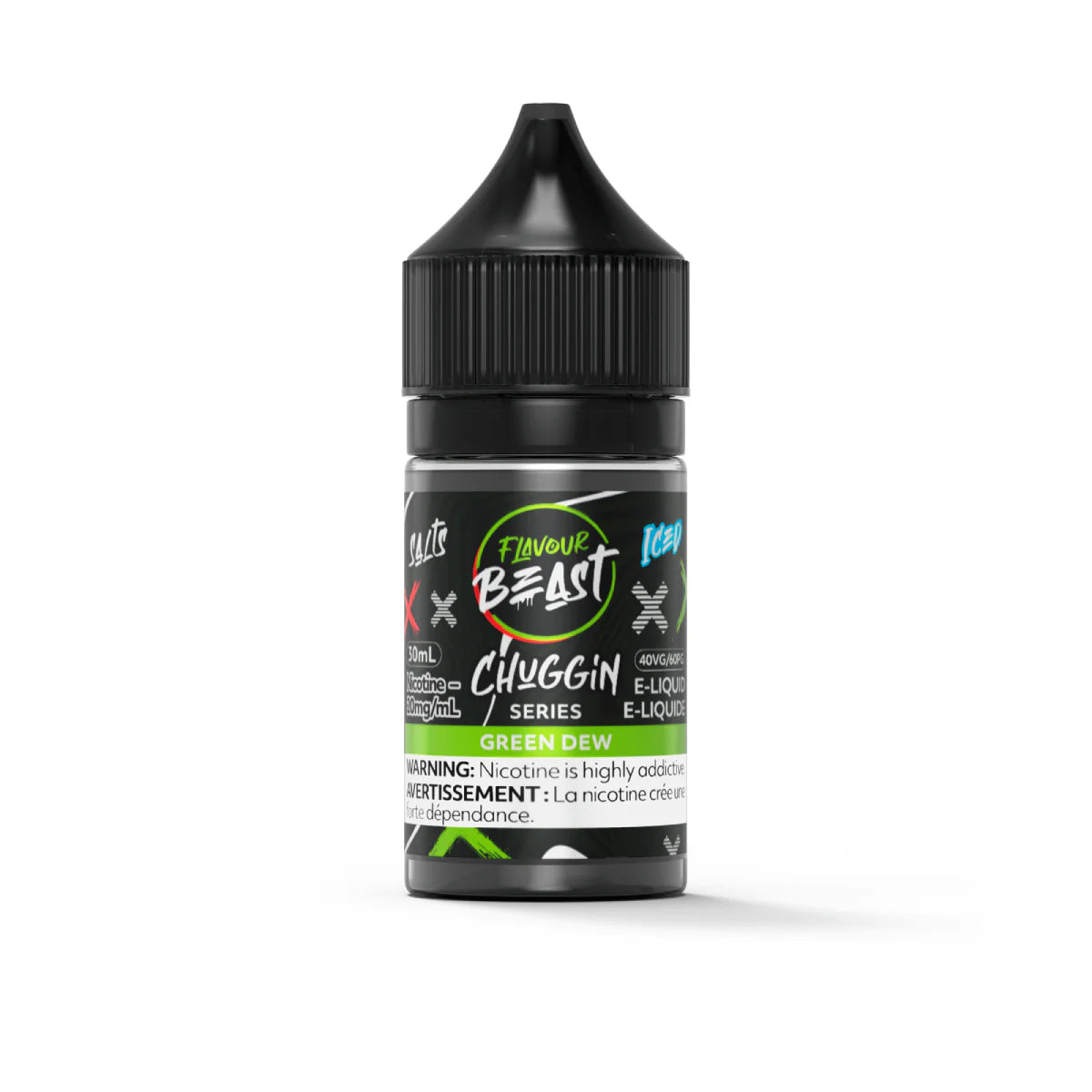 Flavour Beast Chuggin Series - Green Dew Iced 30ml Salt (PROV)