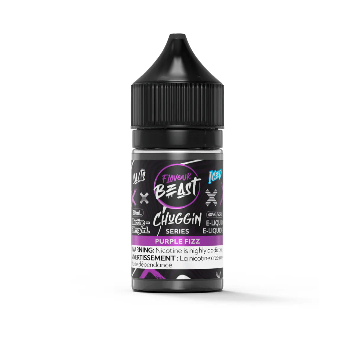 Flavour Beast Chuggin Series - Purple Fizz Iced 30 ml Salt