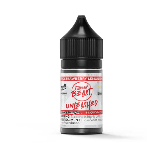 Flavour Beast Unleashed - Epic Strawberry Lemon Lime 30ml Salt