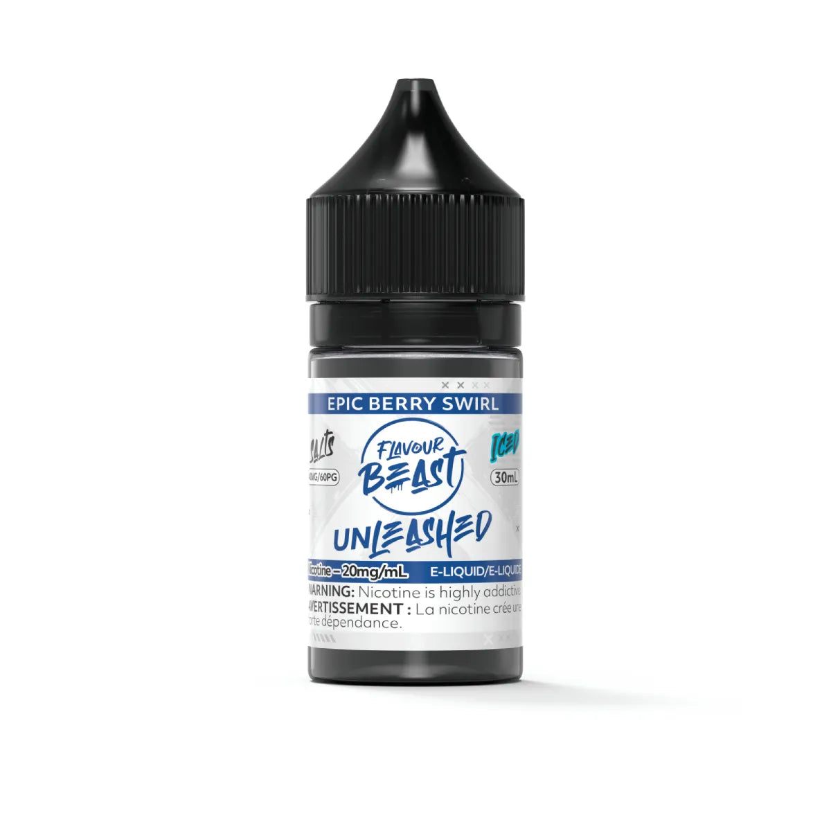 Flavour Beast - Unleashed - Epic Berry Swirl Iced 30ml Salt (PROV)